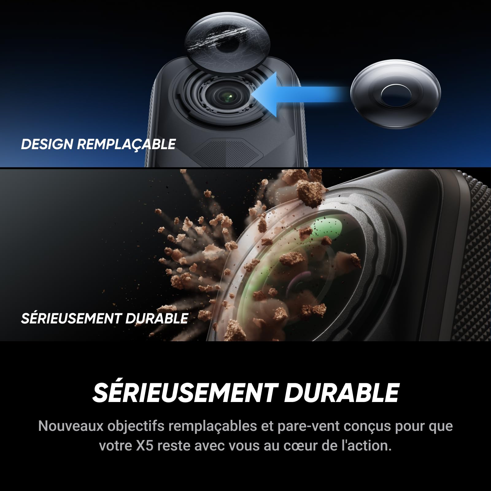 insta360-x5-pack-standard-cam-ra-360-8k-avec-perche-selfie-invisible image 7