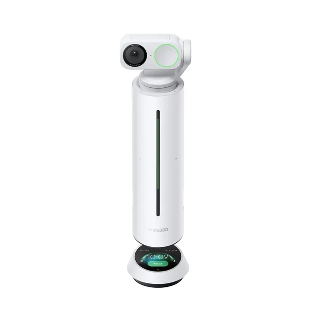 insta360-wavelink-haut-parleur-et-cam-ra-4k-visioconf-rence-blanc image 1