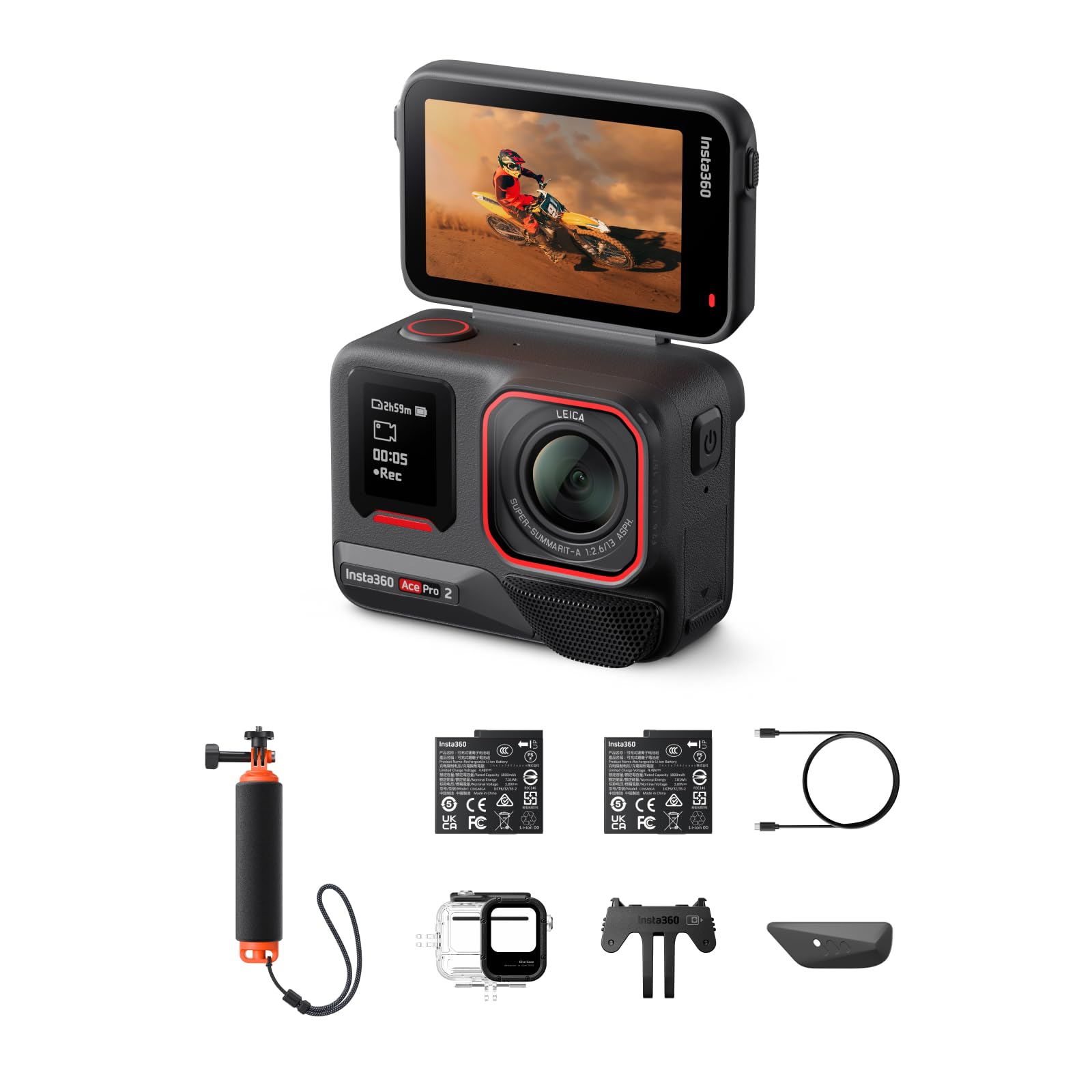 insta360-ace-pro-2-dive-bundle-cam-ra-action-8k-leica-tanche image 1