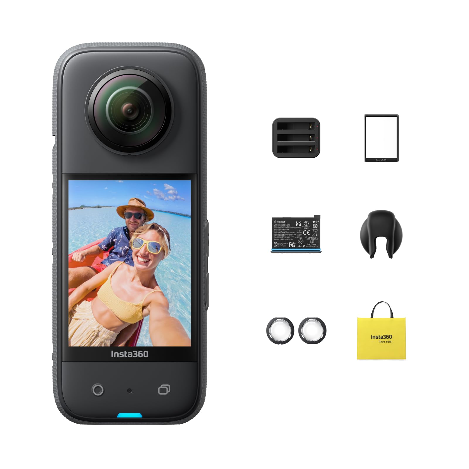 insta360-x3-pack-cam-ra-action-360-5-7k-active-hdr-tanche image 1
