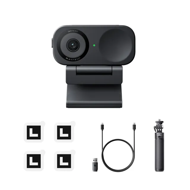 insta360-link-2c-pack-tr-pied-webcam-4k-pc-mac-avec-ia image 1