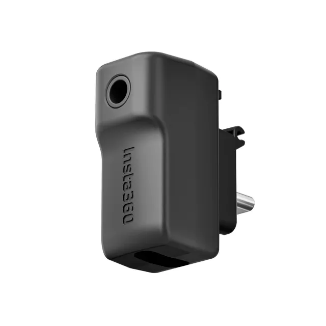 insta360-adaptateur-micro-x3-usb-c-jack-3-5-mm-avec-charge image 1