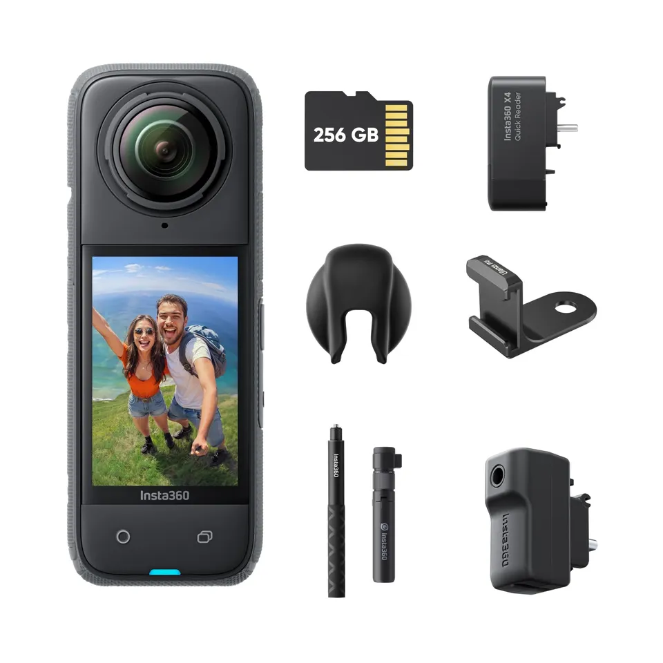 insta360-x4-pack-cr-ateur-cam-ra-360-8k-perche-invisible image 1