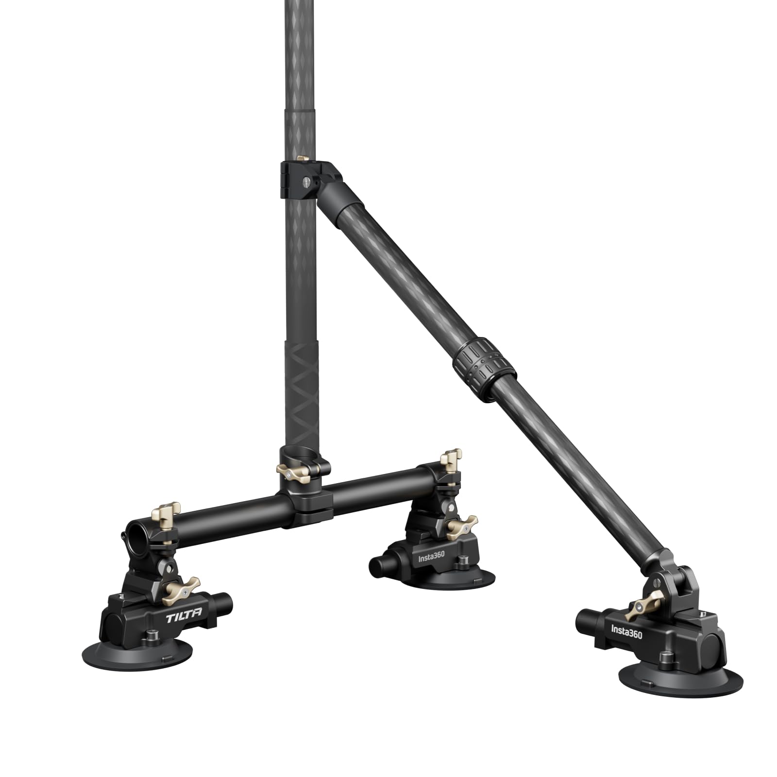 insta360-support-voiture-triple-ventouse-pour-x5-x4-x3 image 1