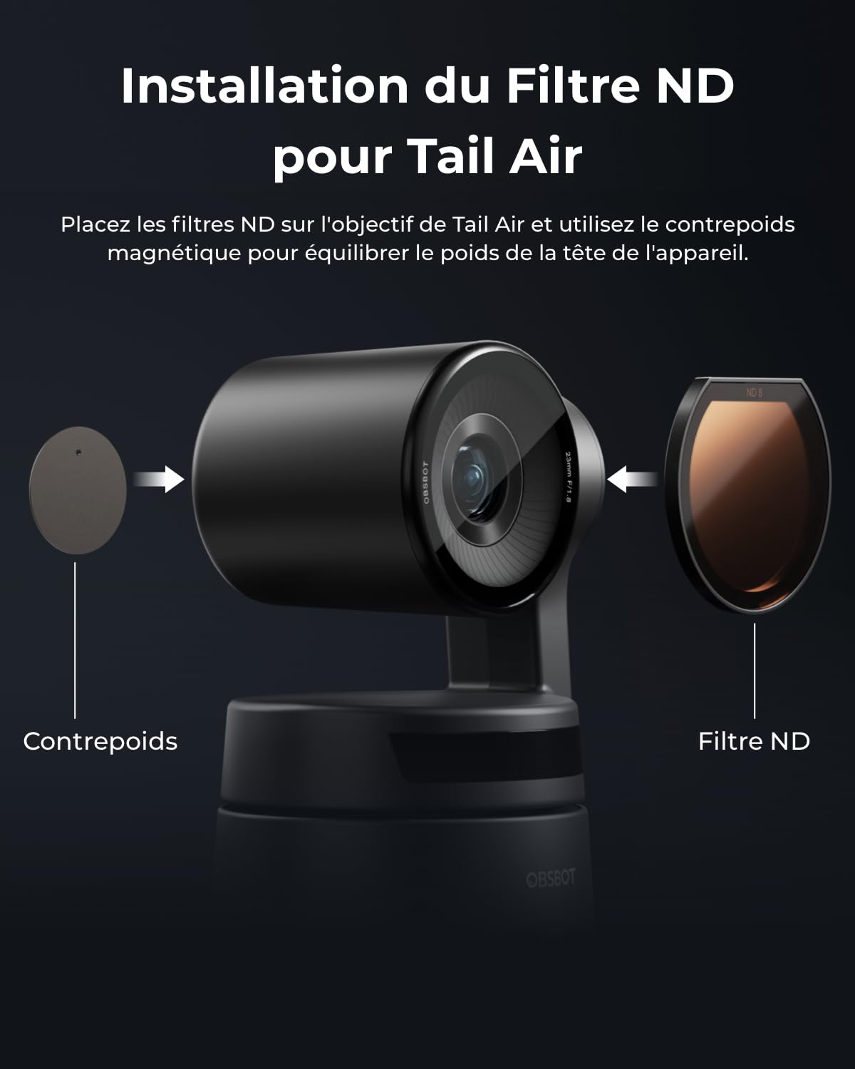 obsbot-tail-air-jeu-de-4-filtres-nd-4-8-16-32-magn-tiques image 4