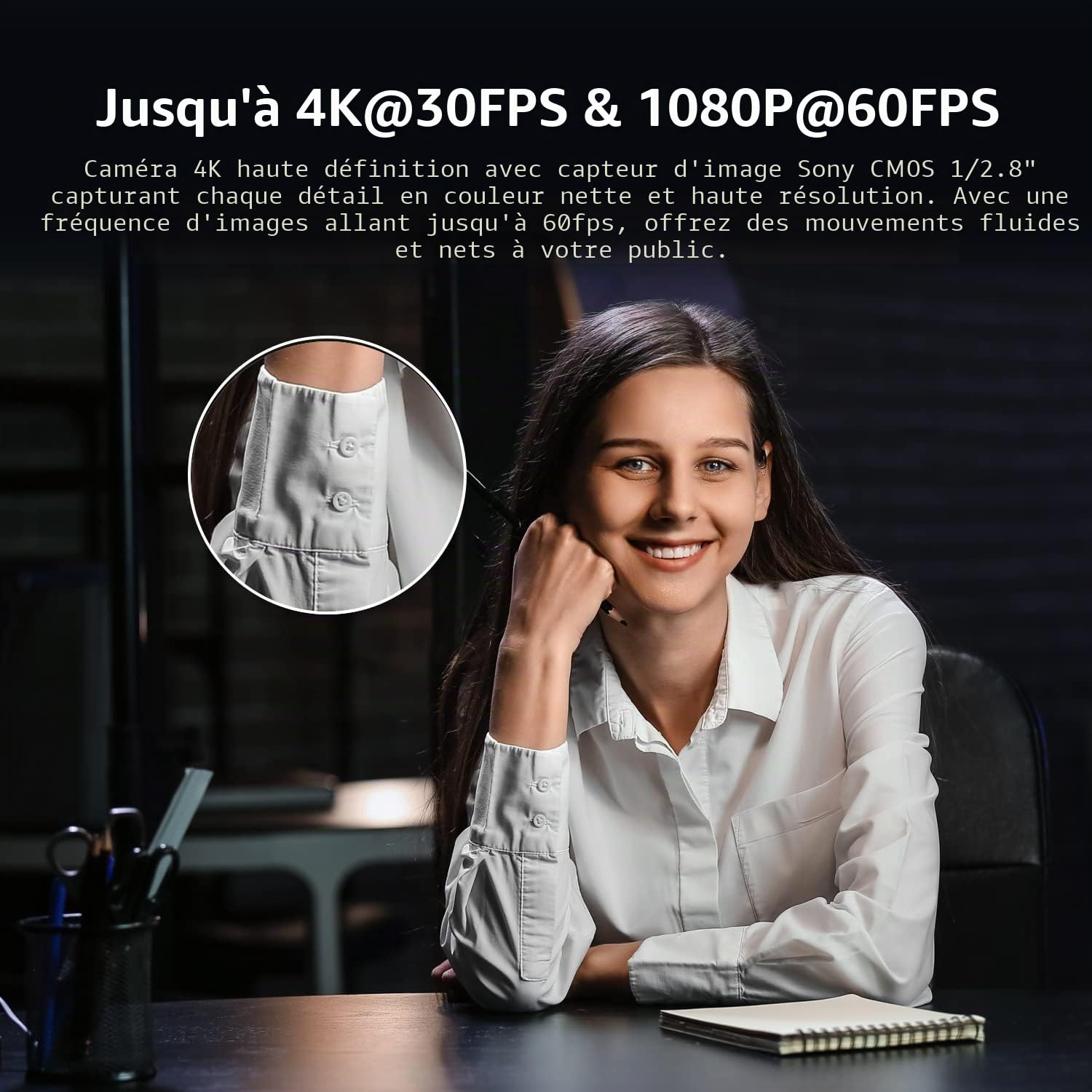 obsbot-meet-4k-webcam-ia-autofocus-hdr-60-fps image 4