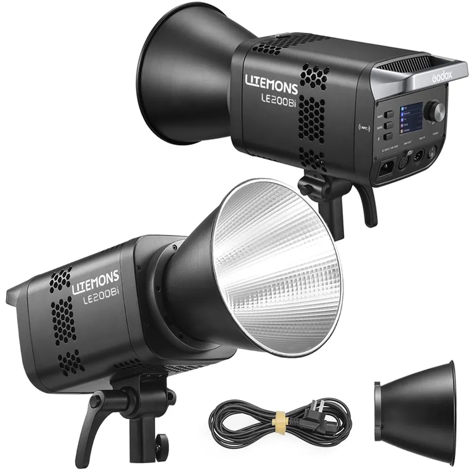 godox-le200bi-lampe-led-vid-o-220w-bowens-2800k-6500k image 1