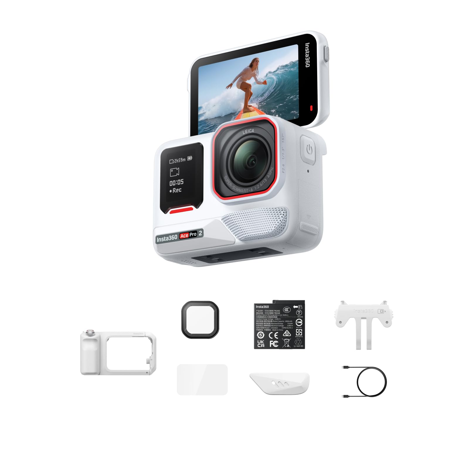 insta360-ace-pro-2-pack-xplorer-mist-cam-ra-action-8k-objectif-leica image 1