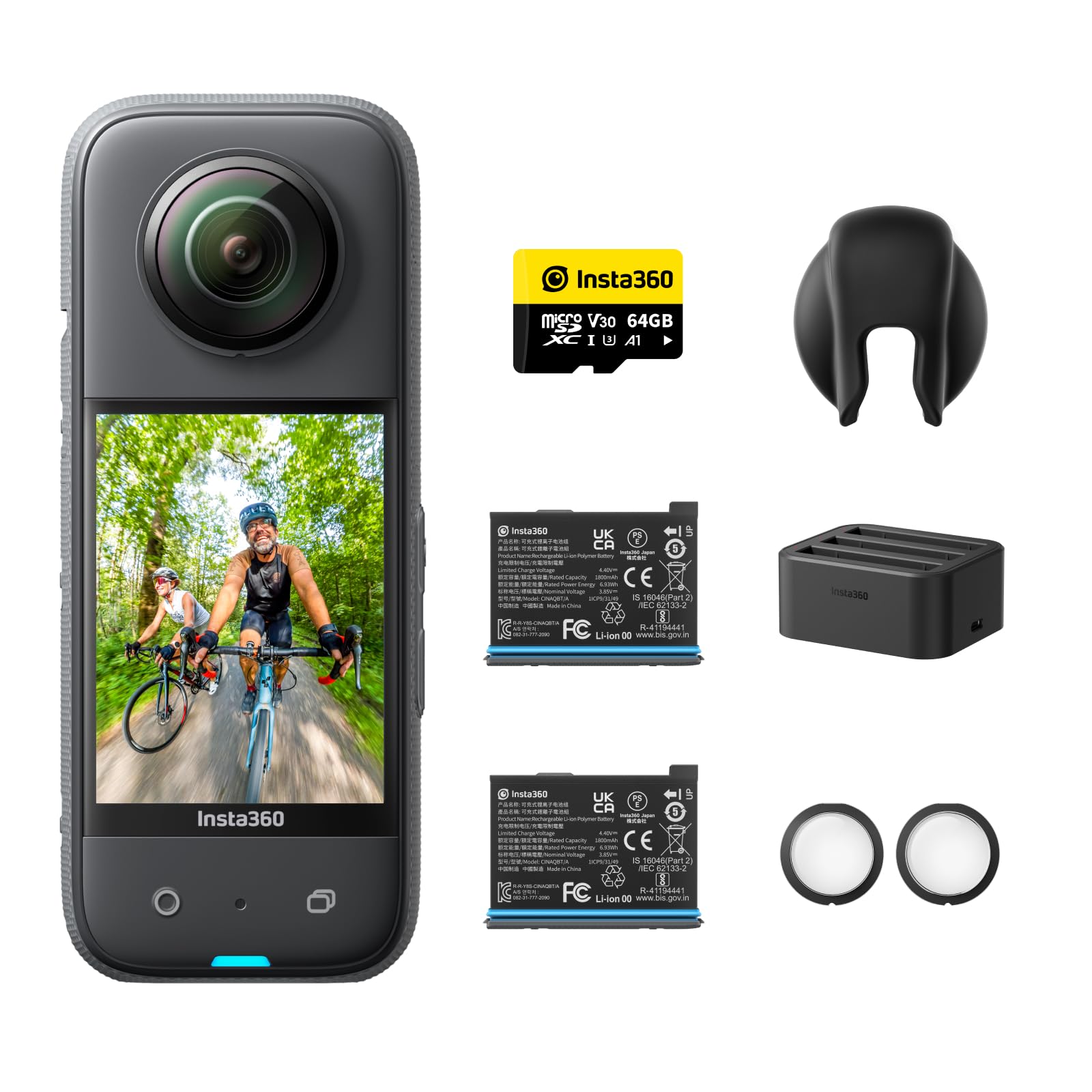 insta360-x3-kit-batterie-cam-ra-action-360-5-7k-72mp image 1