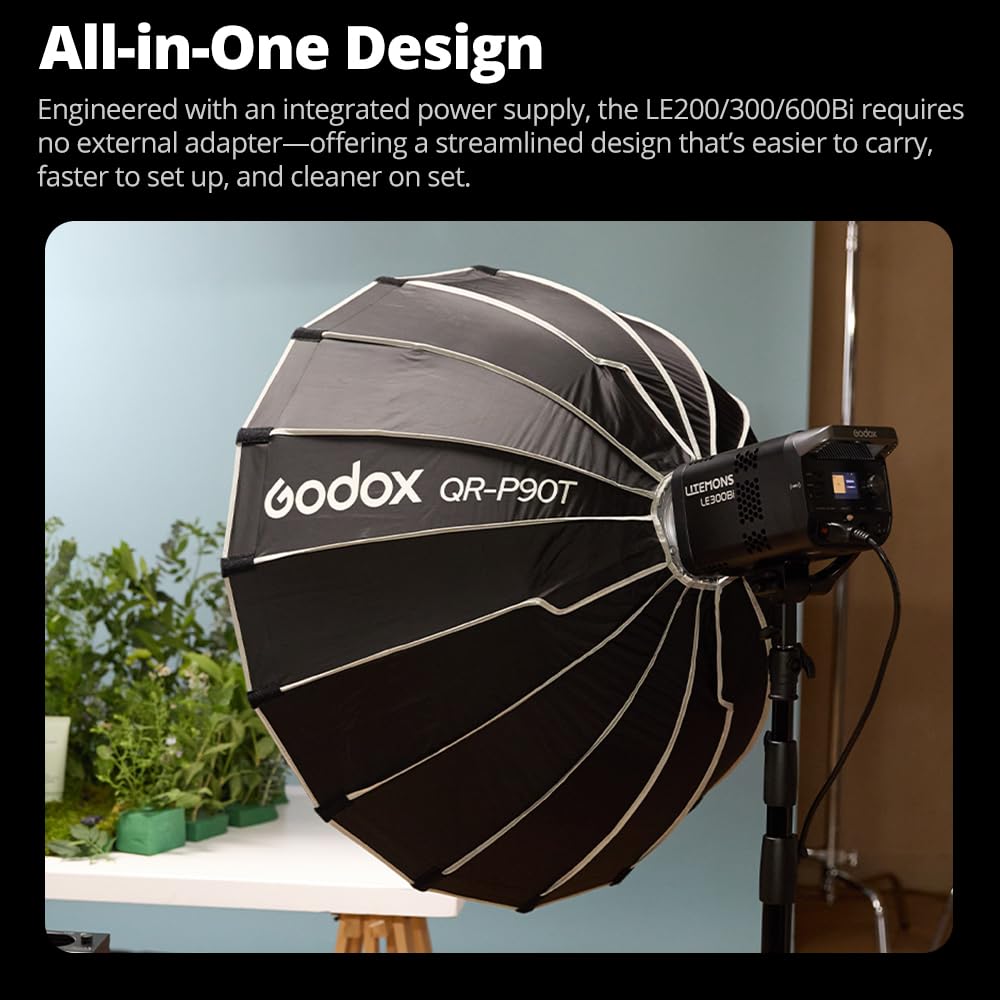 godox-le200bi-220w-led-vid-o-bi-color-bowens-2800k-6500k image 7
