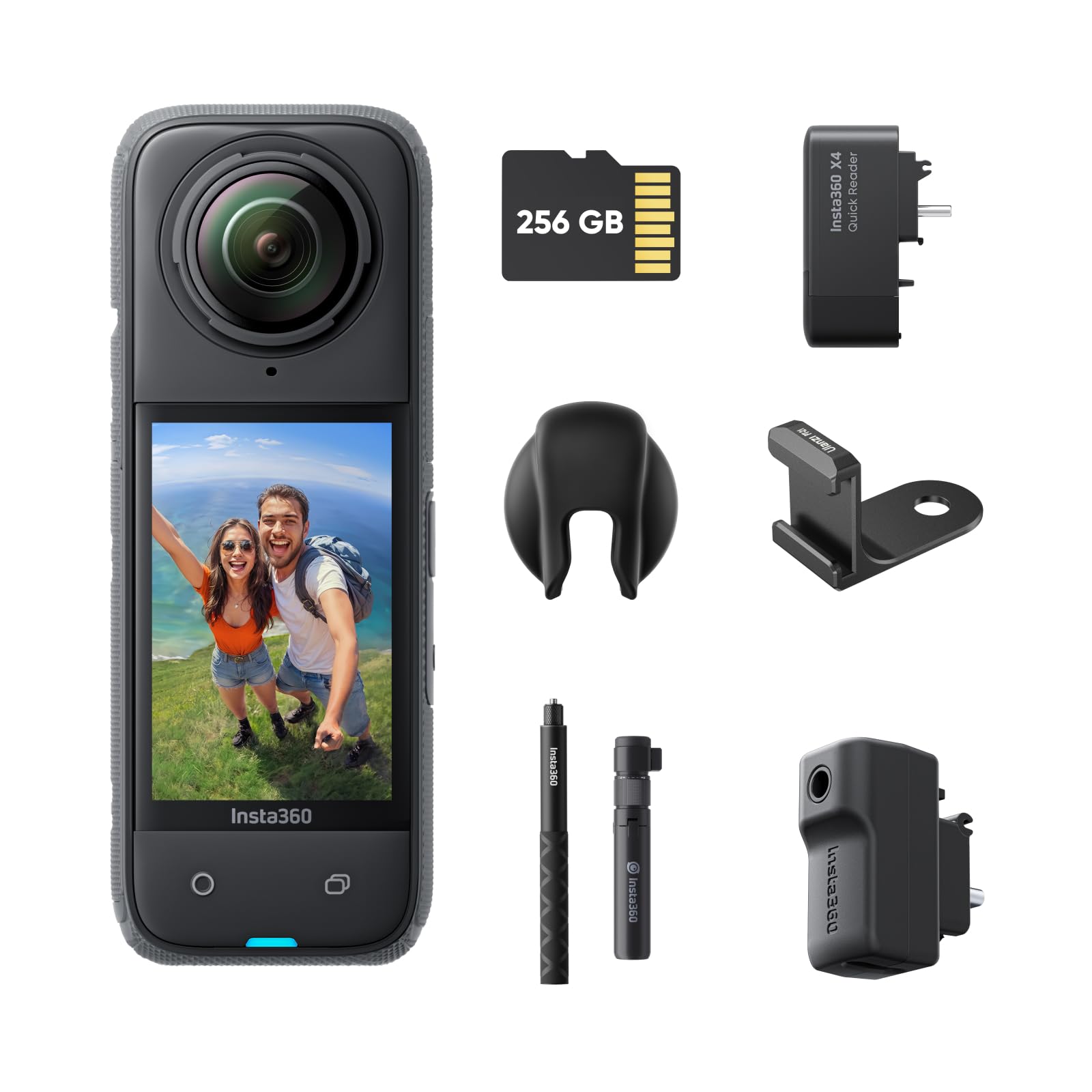 insta360-x4-pack-cr-ateur-cam-ra-360-8k-perche-invisible image 1