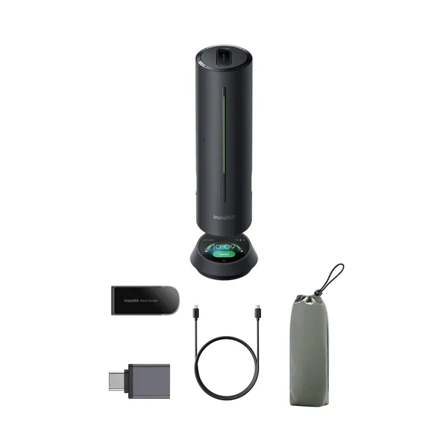 insta360-wave-haut-parleur-microphone-ia-pour-r-union-podcast-livestream image 1