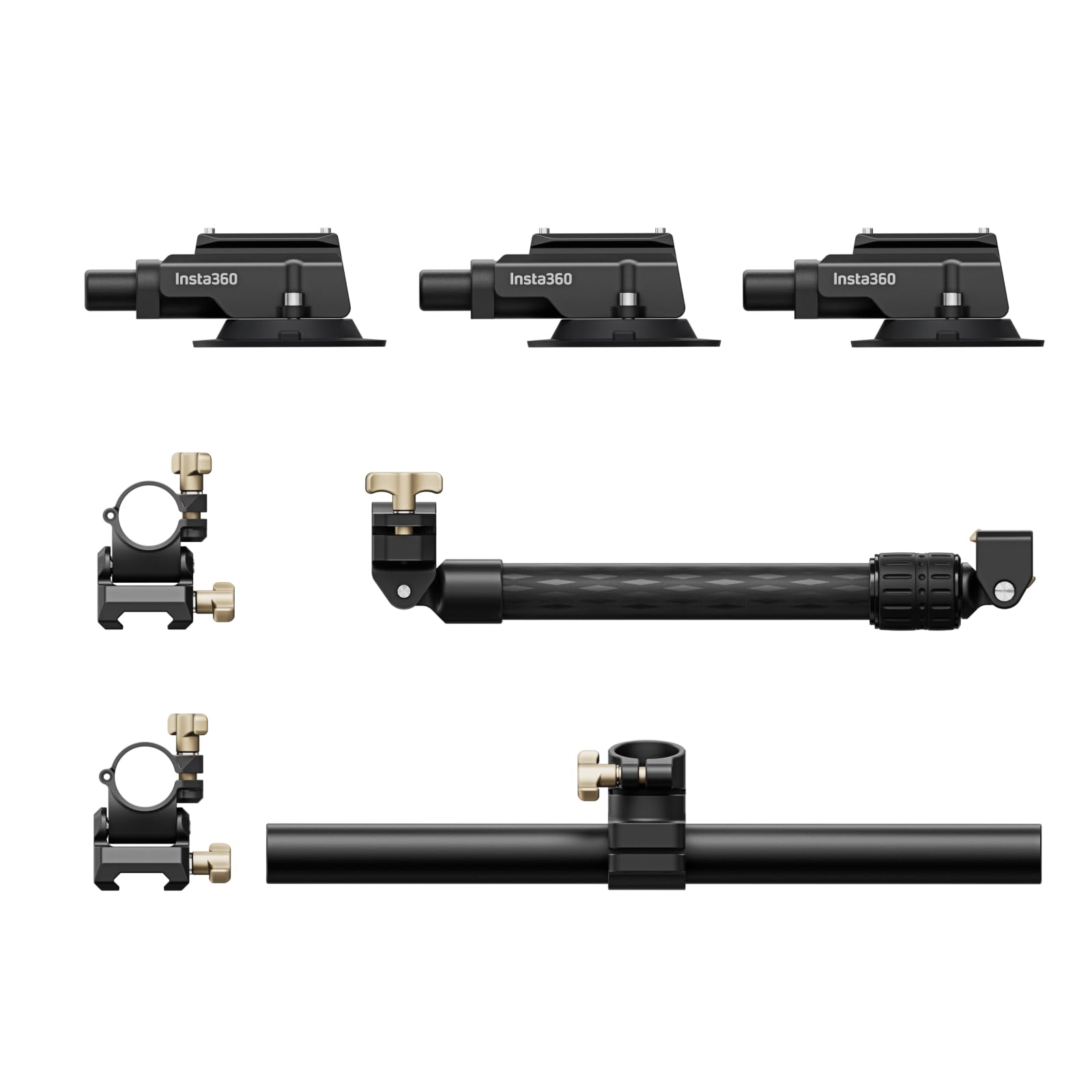 insta360-support-voiture-triple-ventouse-pour-x5-x4-x3 image 3