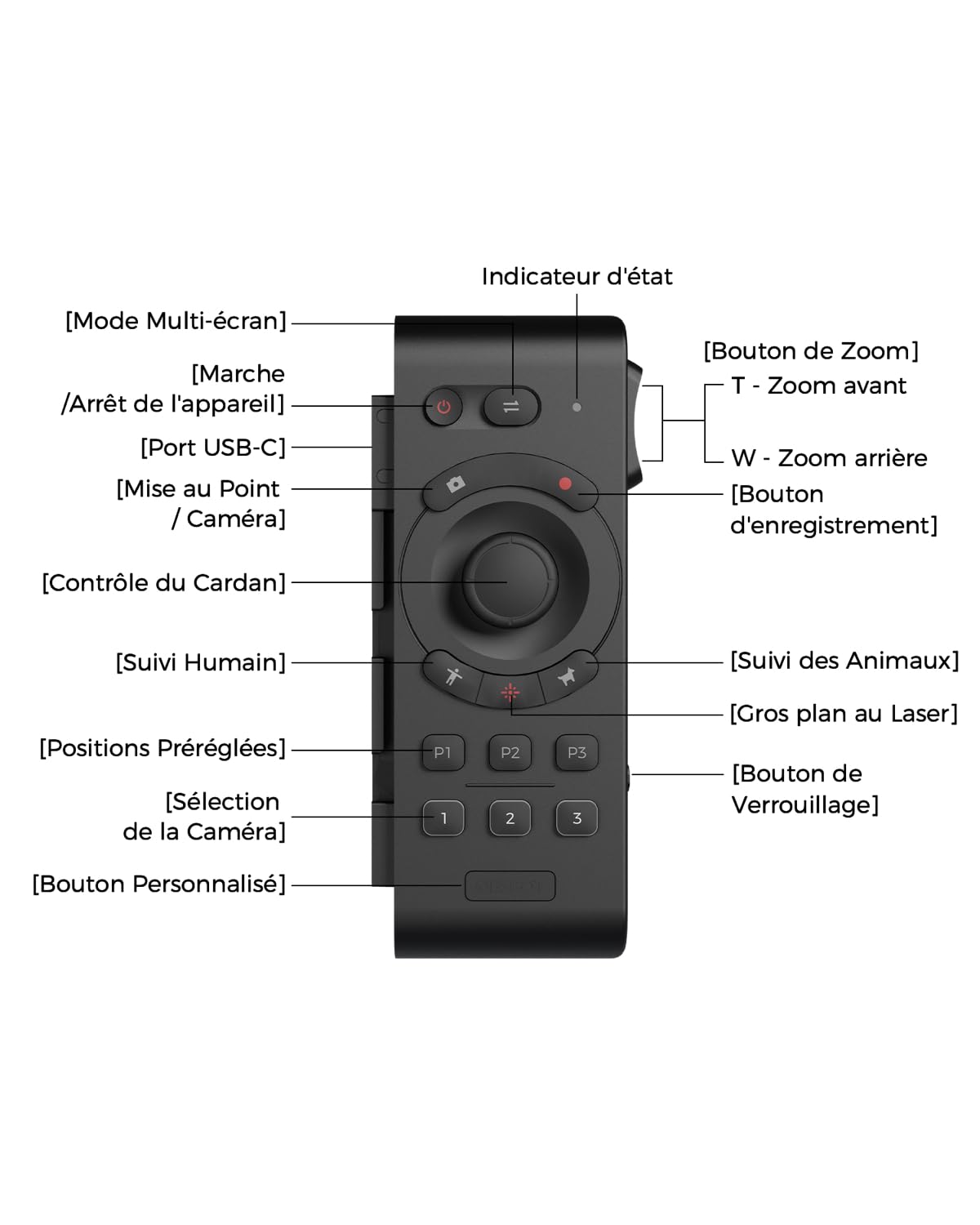 obsbot-tail-series-smart-remote-controller-ptz-bluetooth image 4