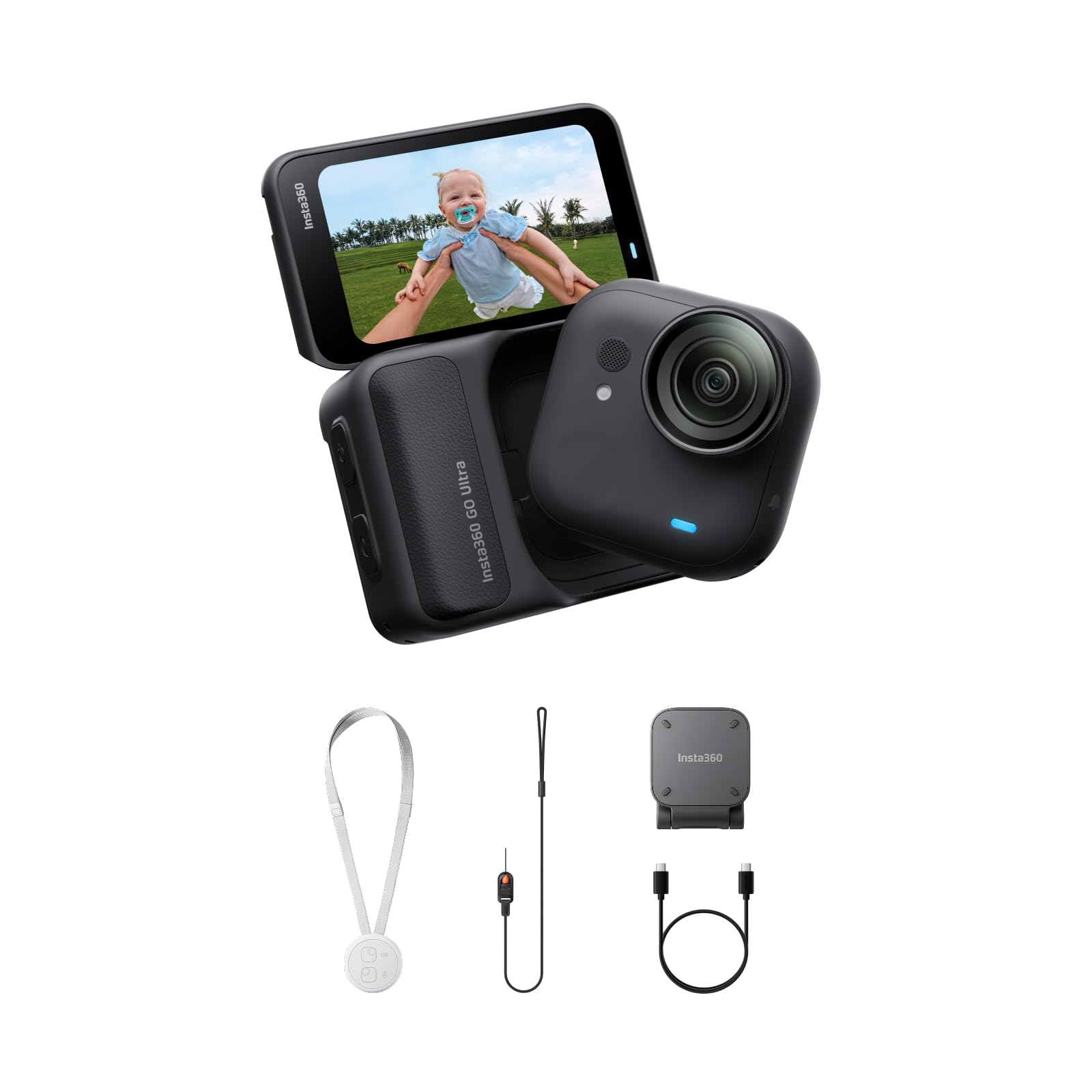 insta360-go-ultra-reconditionn-e-cam-ra-vlog-4k-mains-libres image 1