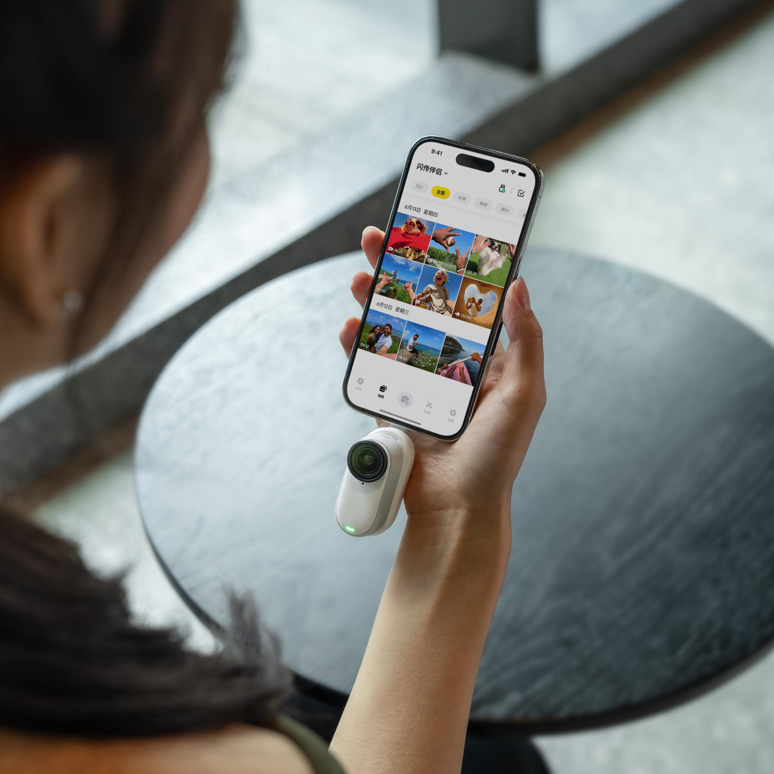 insta360-lecteur-rapide-go-3-go-3s-lecteur-carte-sd-type-c-lightning image 8