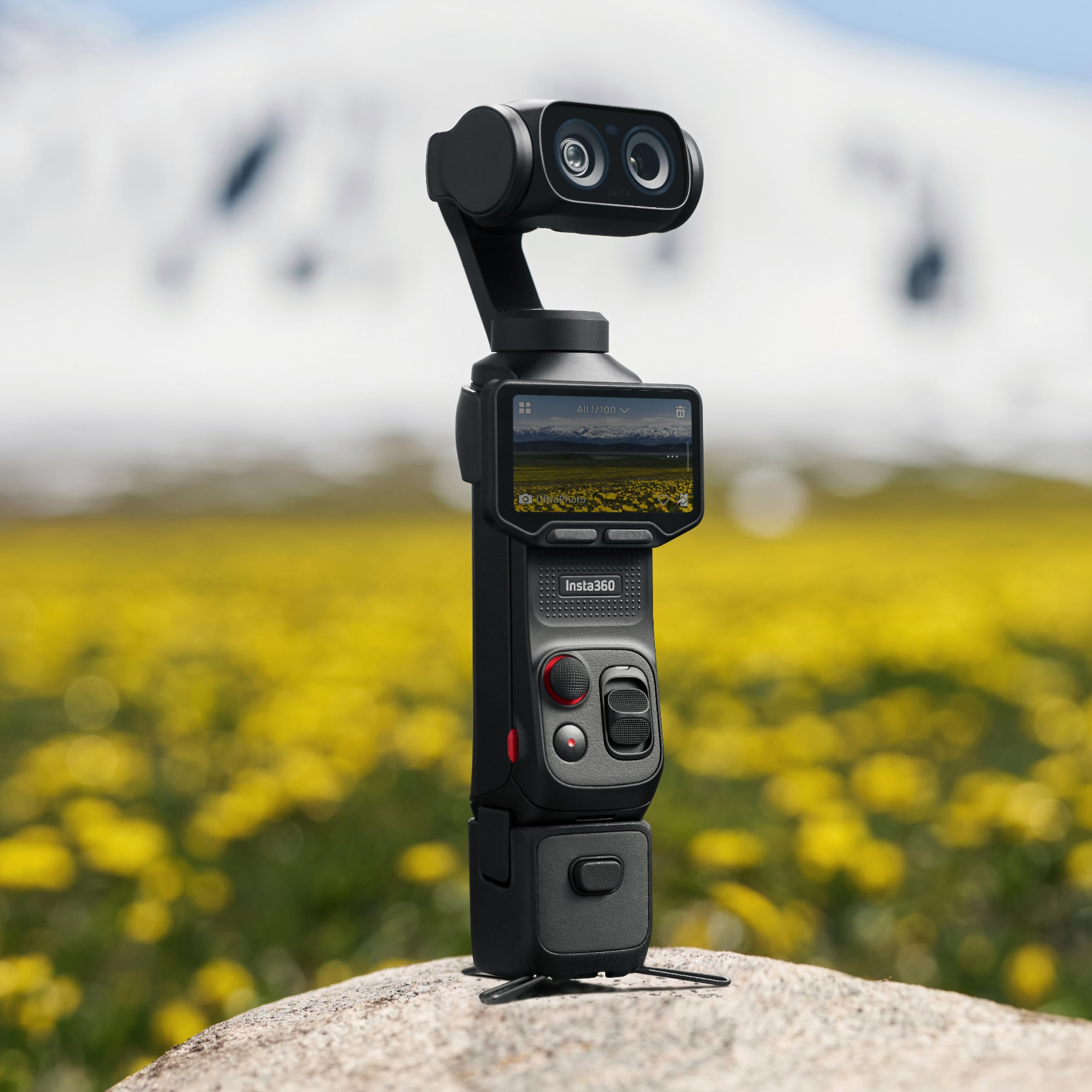 insta360-s-rie-luna-poign-e-filetage-1-4-blanche image 6