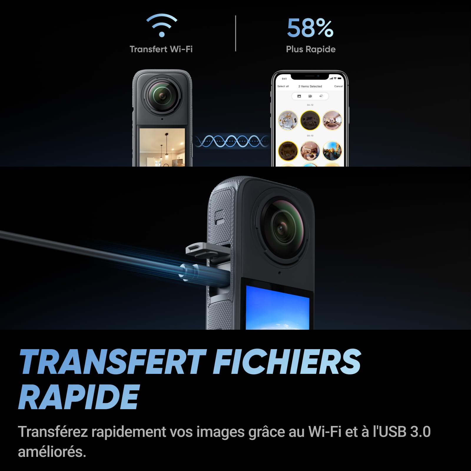 insta360-pack-construction-x4-cam-ra-360-8k-72mp-perche-114cm-256go image 3