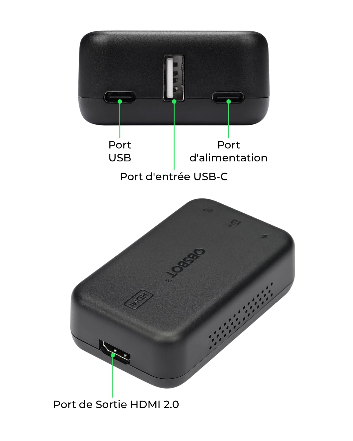obsbot-adaptateur-uvc-vers-hdmi-2-0-ohb-2110-ca-pour-tiny-2-tiny-4k image 2