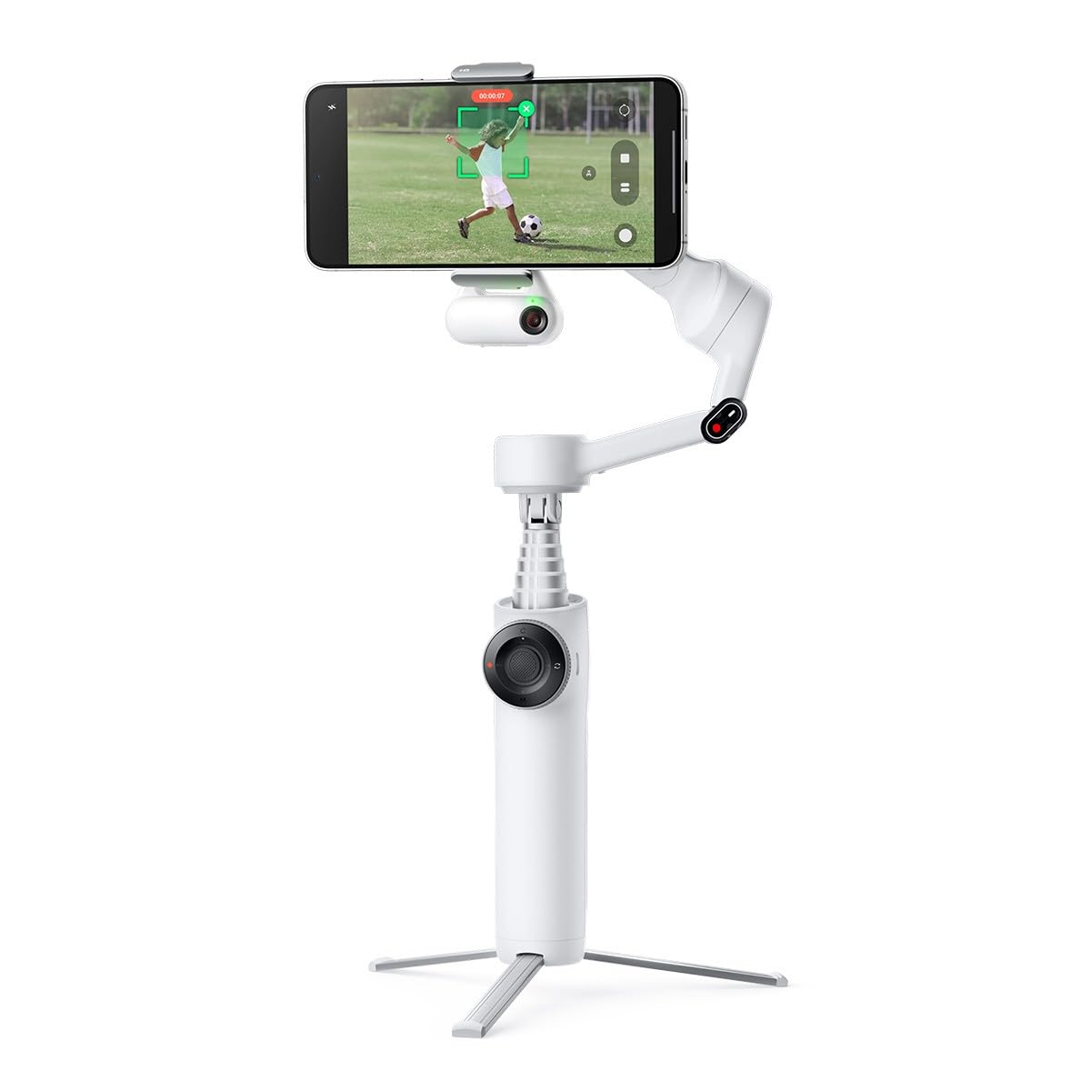 insta360-flow-2-plus-pack-traqueur-ia-blanc-stabilisateur-gimbal-smartphone image 4