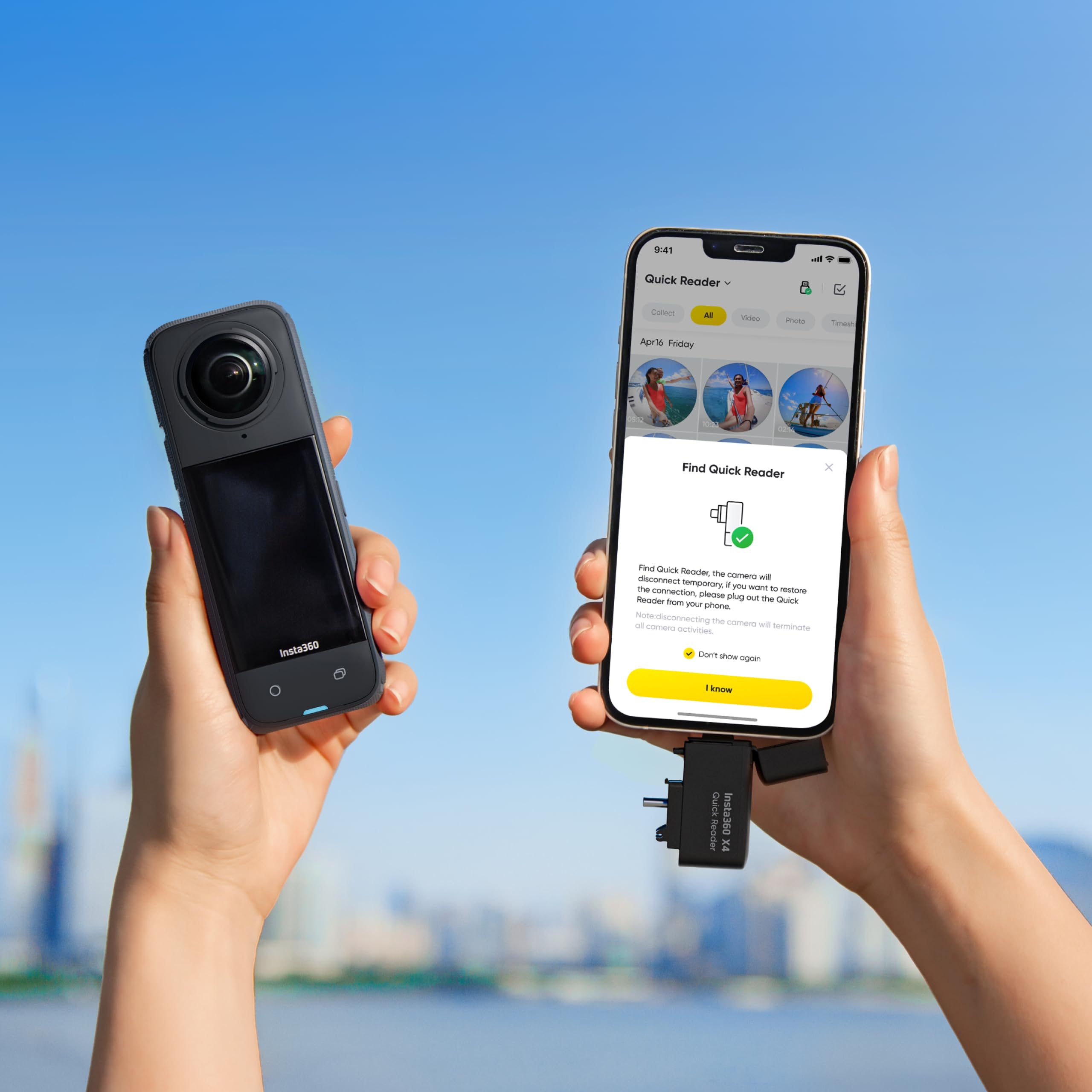 insta360-x4-lecteur-rapide-module-type-c-lightning image 8