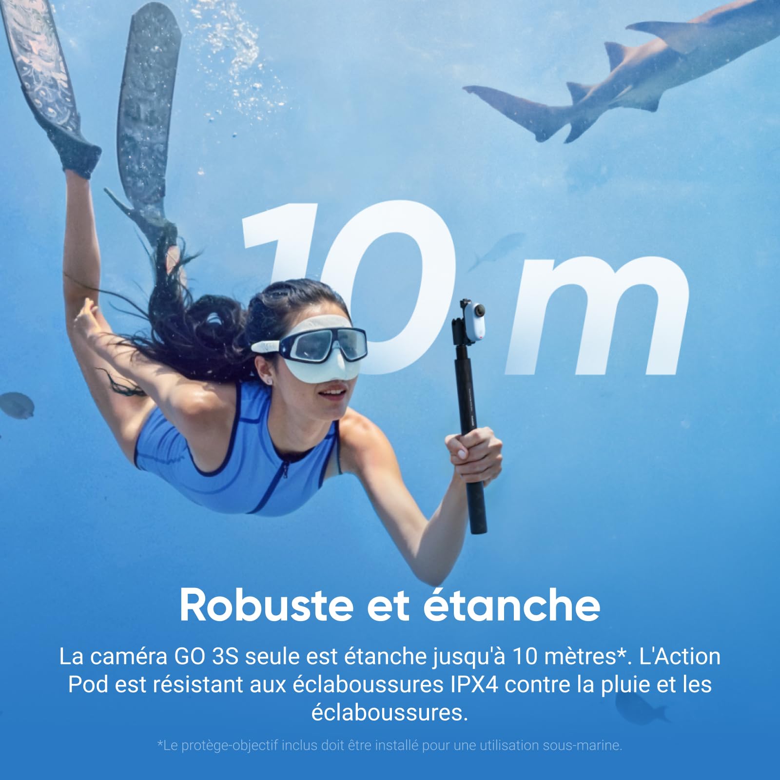 insta360-go-3s-pack-multiview-cyclisme-128gb-blanc-mini-cam-ra-4k-39g image 6
